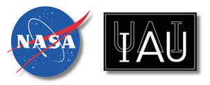 nasa iau logos